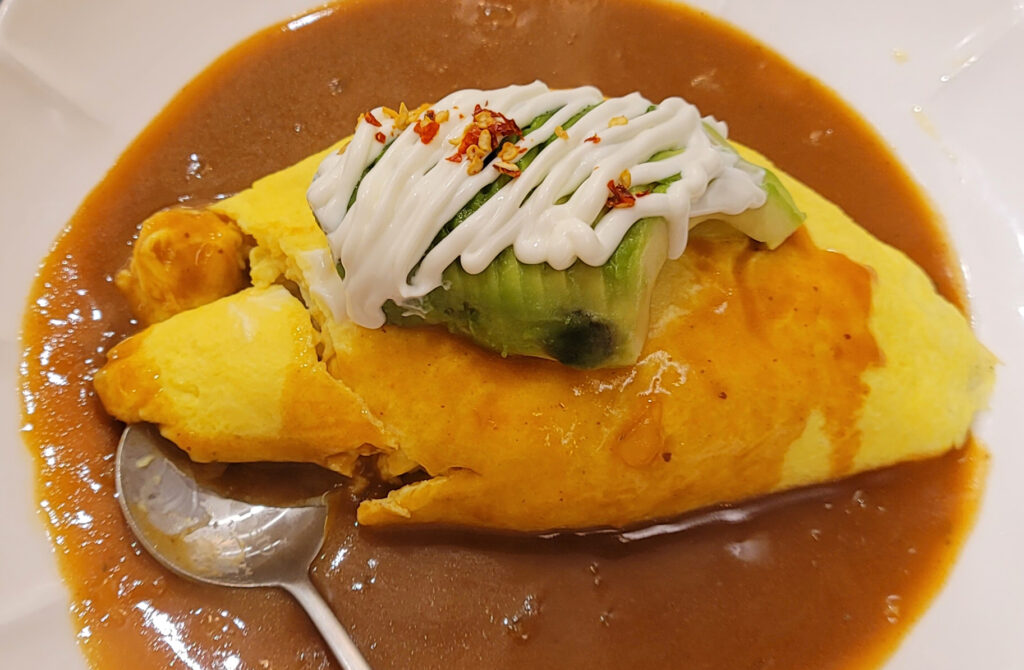 오므토토마토 강남본점 아보카도 오므라이스