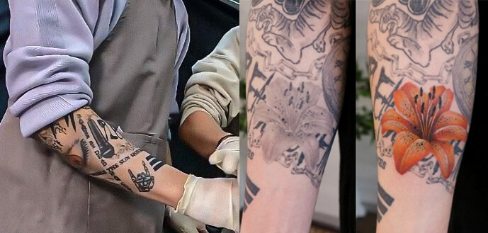 BTS정국_팔타투