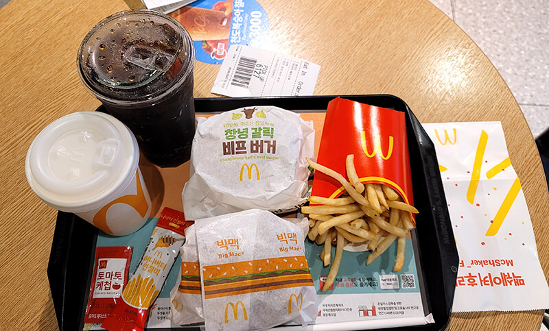 맥도날드_빅맥세트_창녕갈릭비프버거세트