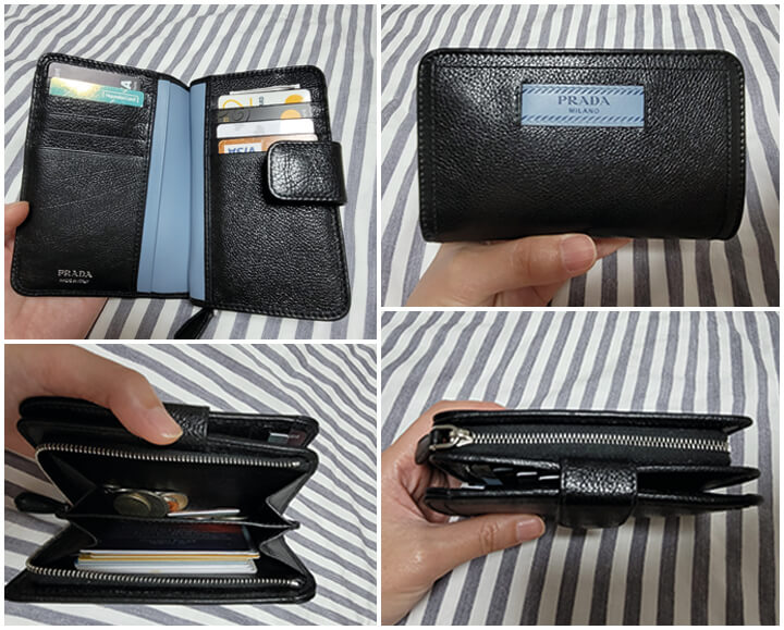 프라다_중지갑