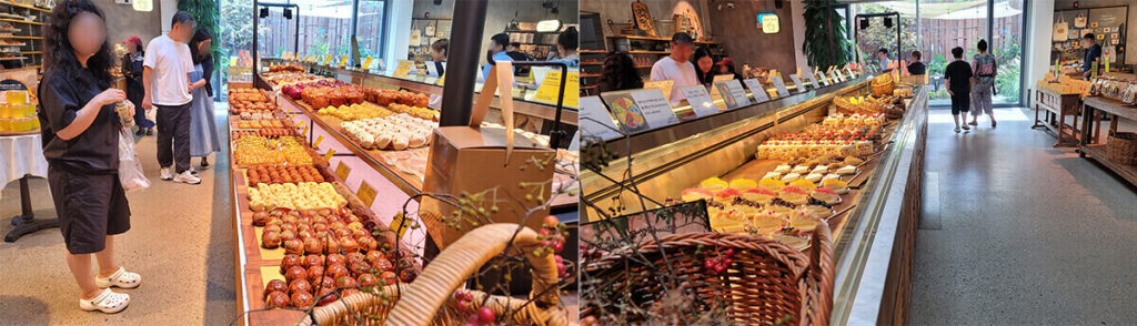 어 로프 슬라이스 피스 퇴촌 세번째 방문 성공 이영자 픽 카페 베이커리 5 어 로프 슬라이스 피스 퇴촌_내부 진열된 빵