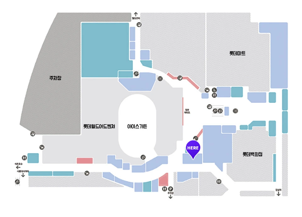 북창동순두부-롯데월드점-위치