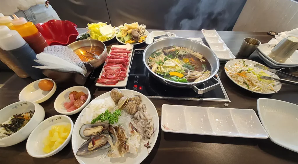 검단신도시 샤브마리 월남쌈 샤브샤브