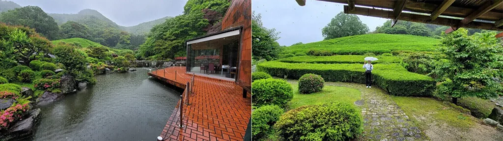 3000평의-일본식-정원-폭포와-녹차밭-케이슈엔