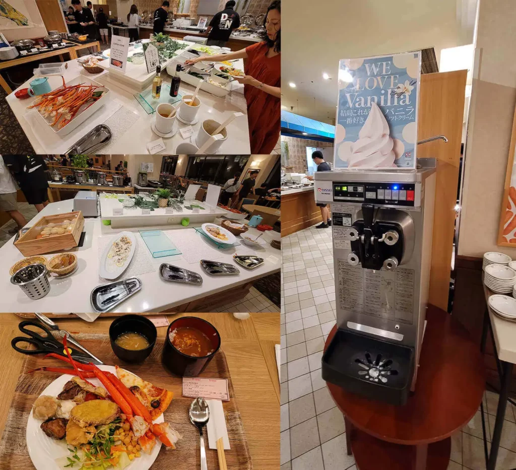 인터네셔널-리조트-호텔-유라쿠조-대게-뷔페