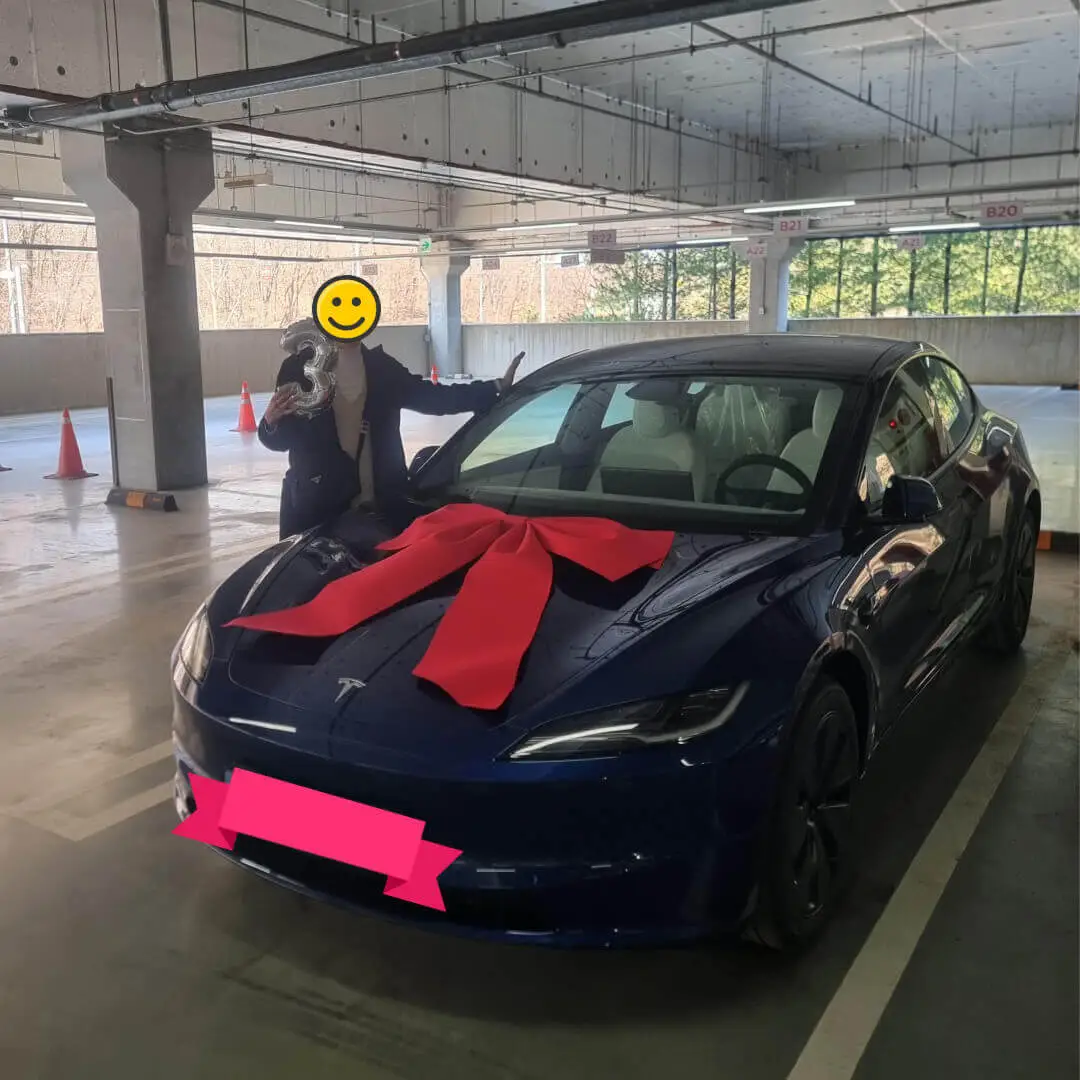 테슬라-신차-차량인도-이케아-광명점-절차-후기